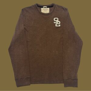 Vintage Abercrombie & Fitch Brown 92 Longsleeve